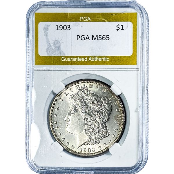 1903 Morgan Silver Dollar PGA MS65