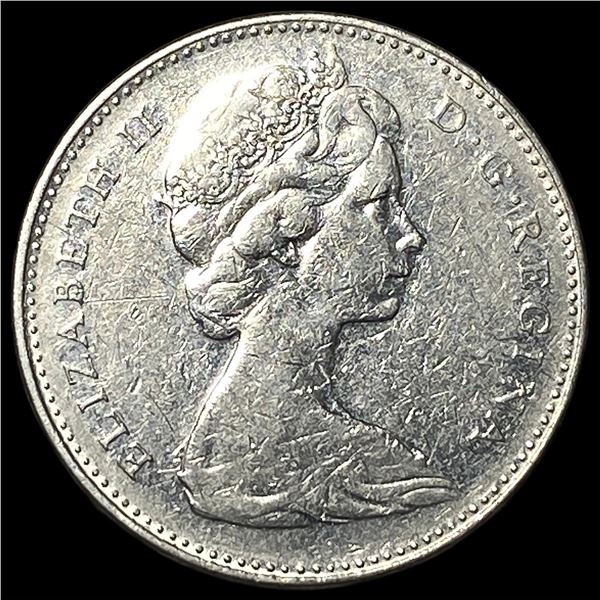 1965 Canada Nickel 5 Cents