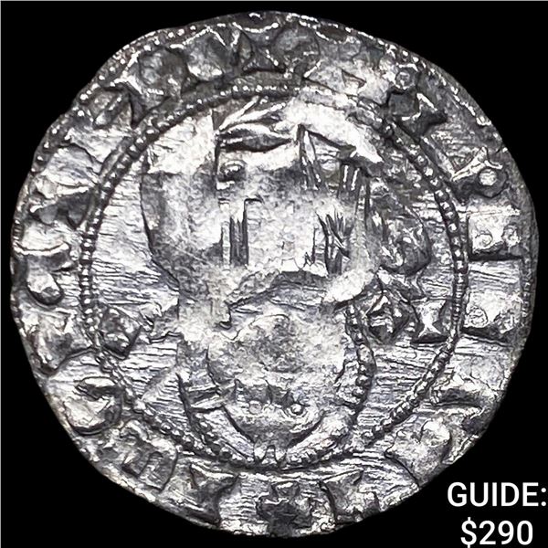 1352-1396 AD Bulgaria Ivan Statsirmir Silver Grosh