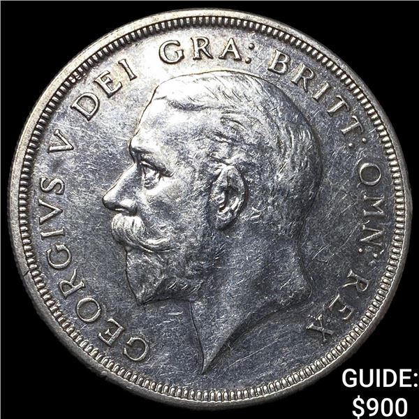 1927 Great Britain Silver Crown Proof