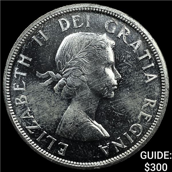 1955 Canada Silver Dollar