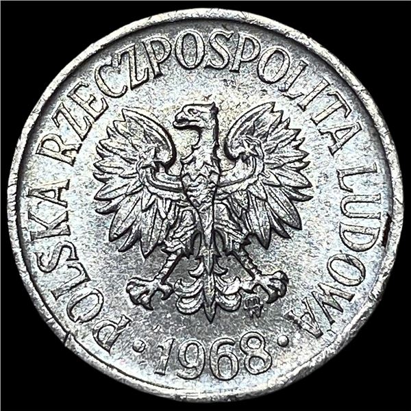 1968 Poland 5 Groszey
