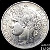 Image 1 : 1849A France Silver 5 Francs Cerces Head Km 761.1