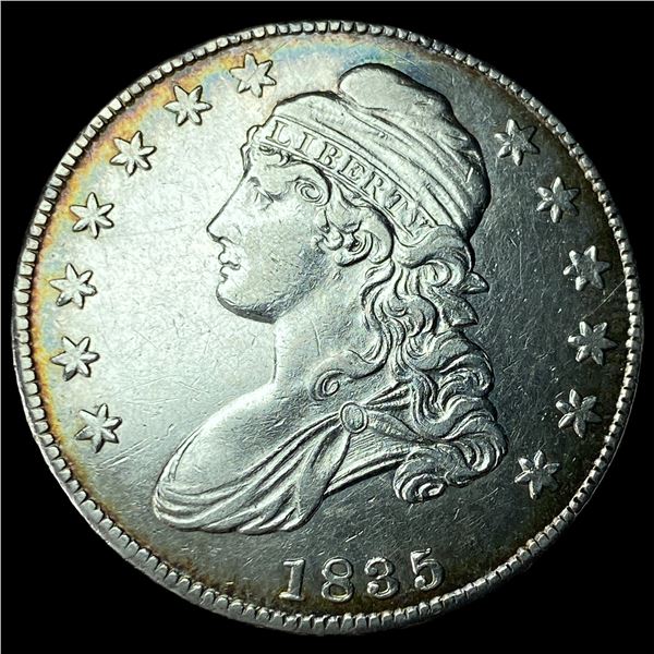 1835 Capped Bust Half Dollar UNCIRCULATED