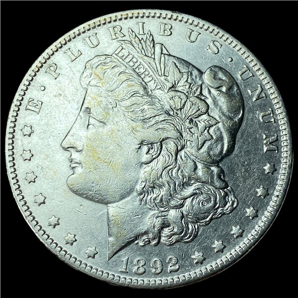 1892-S Silver Morgan Dollar CHOICE AU