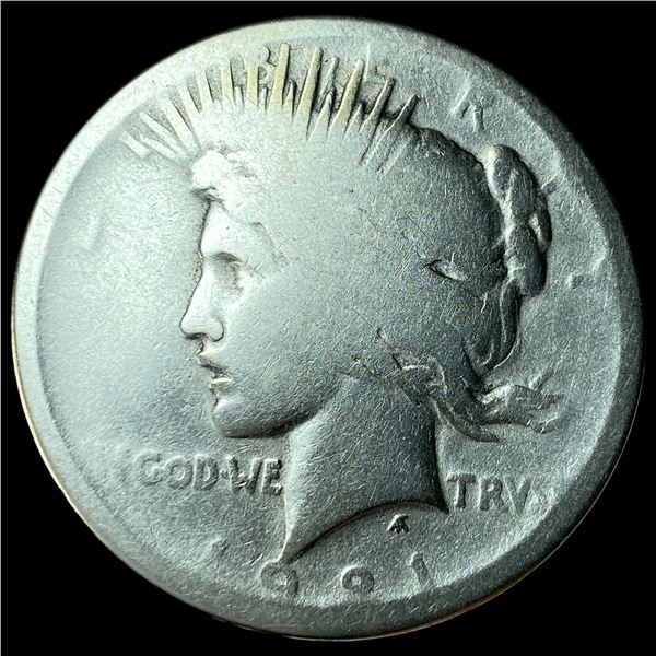 1921 Peace Silver Dollar NICELY CIRCULATED
