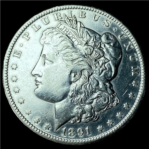 1891-O Silver Morgan Dollar CLOSELY UNCIRCULATED