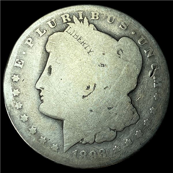 1893-O Silver Morgan Dollar NICELY CIRCULATED