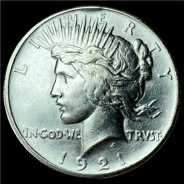 1921 Silver Peace Dollar CLOSELY UNCIRCULATED