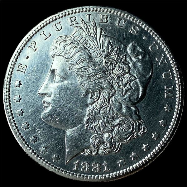 1881-S Silver Morgan Dollar CHOICE BU