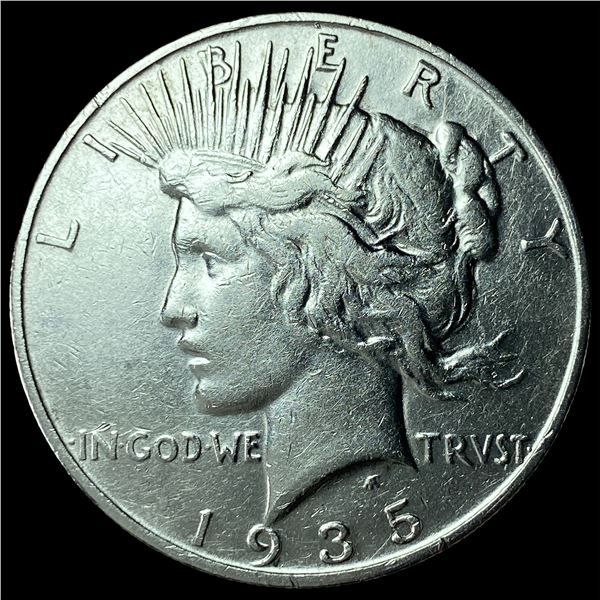 1935-S Silver Peace Dollar CLOSELY UNCIRCULATED