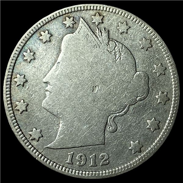 1912 Liberty Head Nickel NICELY CIRCULATED
