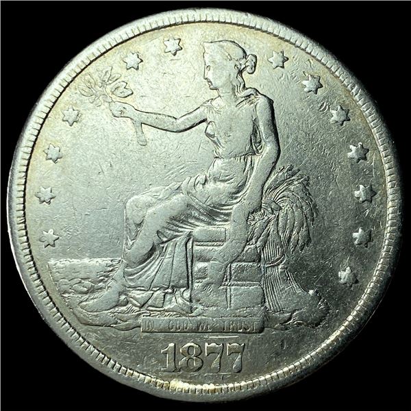 1877-S Silver Trade Dollar LIGHTLY CIRCULATED