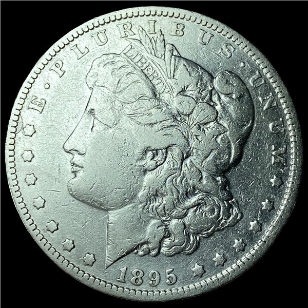 1895-O Silver Morgan Dollar NEARLY UNCIRCULATED