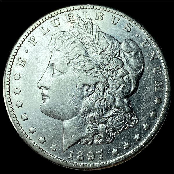 1897-S Silver Morgan Dollar CLOSELY UNCIRCULATED
