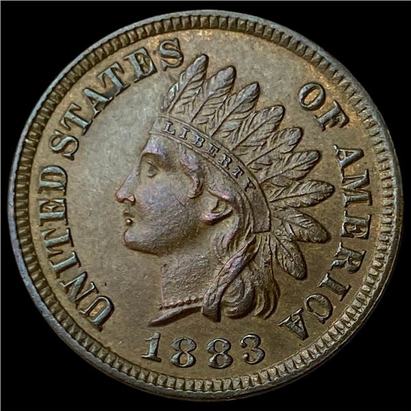 1883 Indian Head Cent CHOICE AU