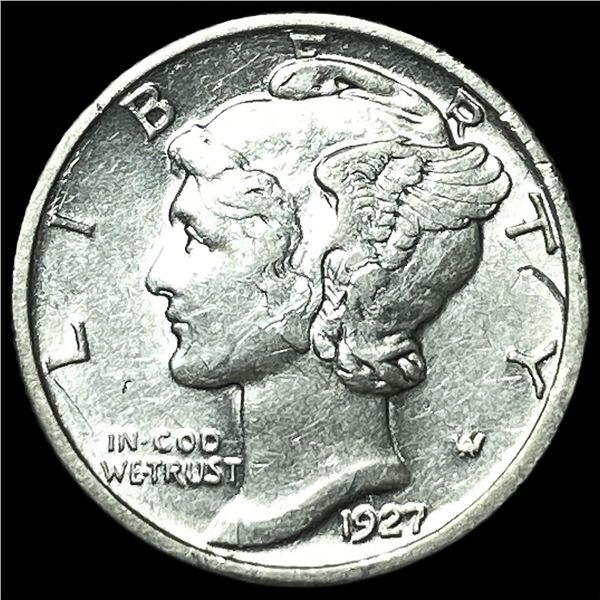 1927-D Silver Mercury Dime UNCIRCULATED