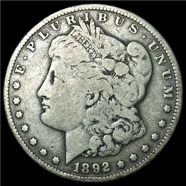1892-S Silver Morgan Dollar LIGHTLY  CIRCULATED