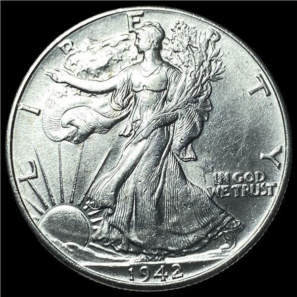 1942 Silver Half Dollar CHOICE BU