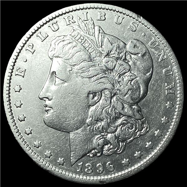 1896-O Silver Morgan Dollar NEARLY  UNCIRCULATED