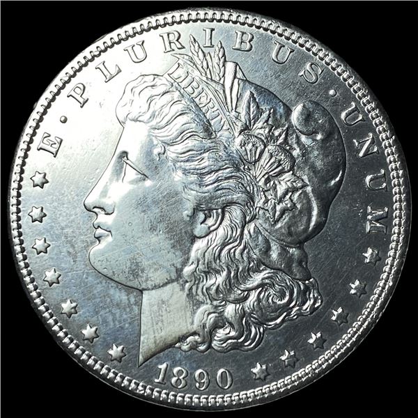 1890 Morgan Silver Dollar NEARLY UNCIRCULATED