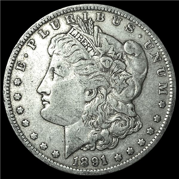 1891-O Silver Morgan Dollar CLOSELY  UNCIRCULATED