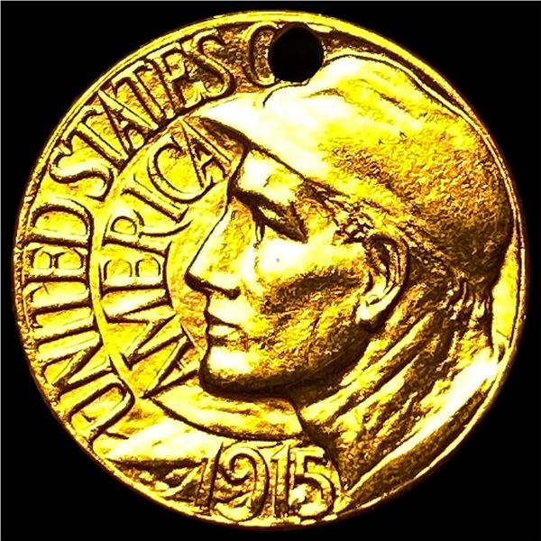 1915-S Gold $1 Panama-Pacific Exposition  NEARLY UNCIRCULATED