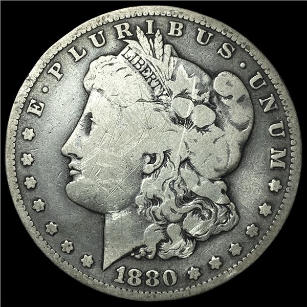 1880-CC Morgan Silver Dollar CLOSELY  UNCIRCULATED