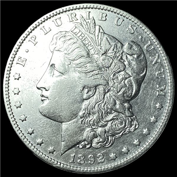 1892 Morgan Silver Dollar LIGHTLY CIRCULATED