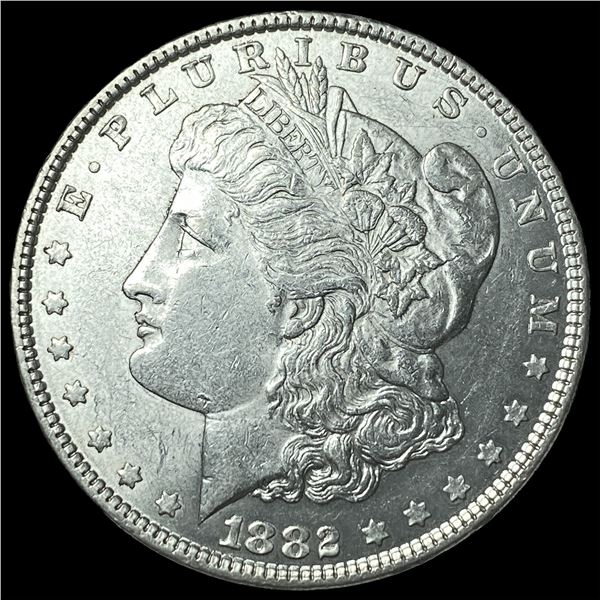 1882-S Silver Morgan Dollar ABOUT  UNCIRCULATED