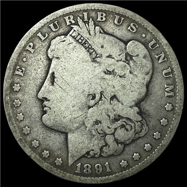 1891-CC Silver Morgan Dollar CLOSELY  UNCIRCULATED