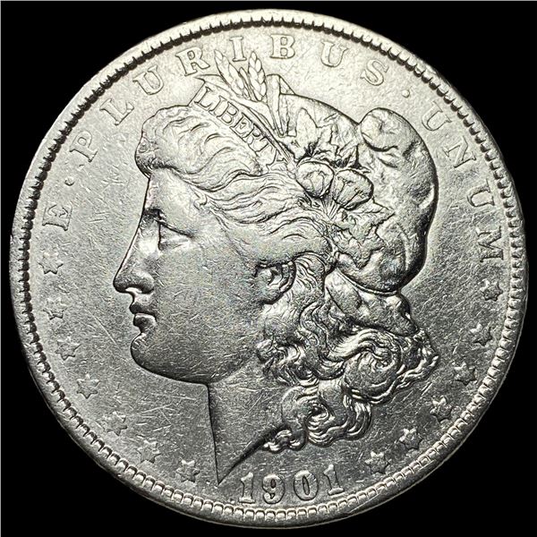 1901 Morgan Silver Dollar NEARLY UNCIRCULATED