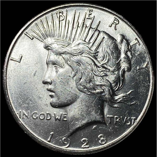 1928 Silver Peace Dollar UNCIRCULATED