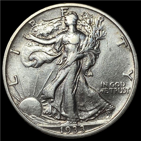 1933 Walking Liberty Half Dollar CLOSELY  UNCIRCULATED