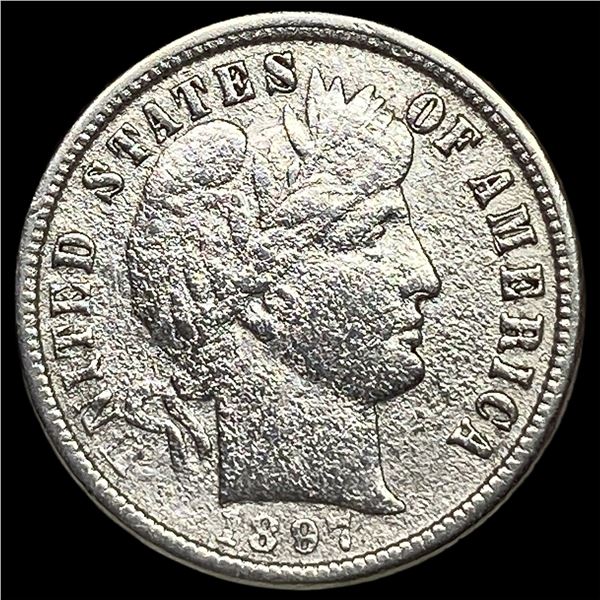 1897-O Silver Barber Dime HIGH GRADE