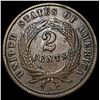 Image 2 : 1864 Bronze Two-Cent Piece CLOSELY  UNCIRCULATED
