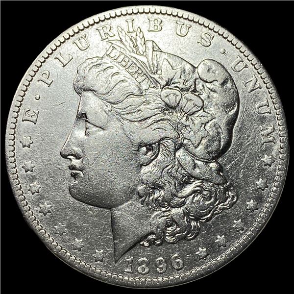 1896-O Silver Morgan Dollar NEARLY  UNCIRCULATED