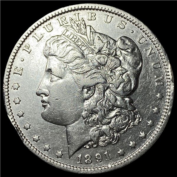 1891-O Silver Morgan Dollar CLOSELY  UNCIRCULATED