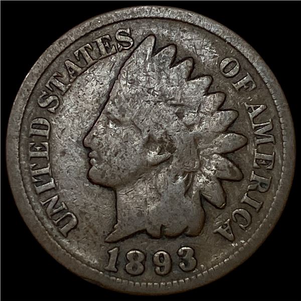1893 Indian Head Cent NICELY CIRCULATED