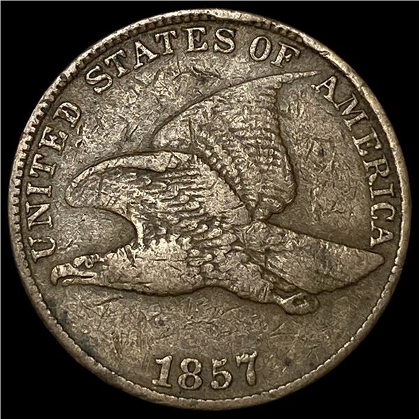 1857 Flying Eagle Cent LIGHTLY CIRCULATED