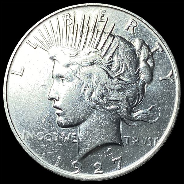1927-D Silver Peace Dollar CHOICE AU