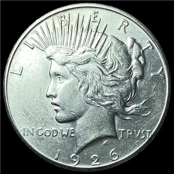1926-S Peace Silver Dollar CHOICE AU