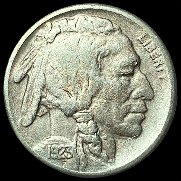 1923-S Buffalo Nickel NEARLY UNCIRCULATED