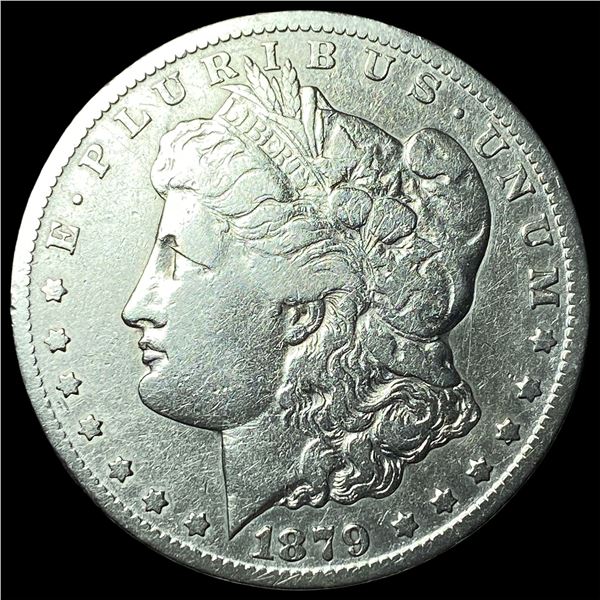 1879-CC Silver Morgan Dollar LIGHTLY  CIRCULATED