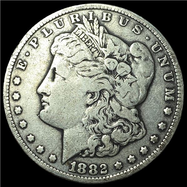1882-CC Silver Morgan Dollar LIGHTLY  CIRCULATED