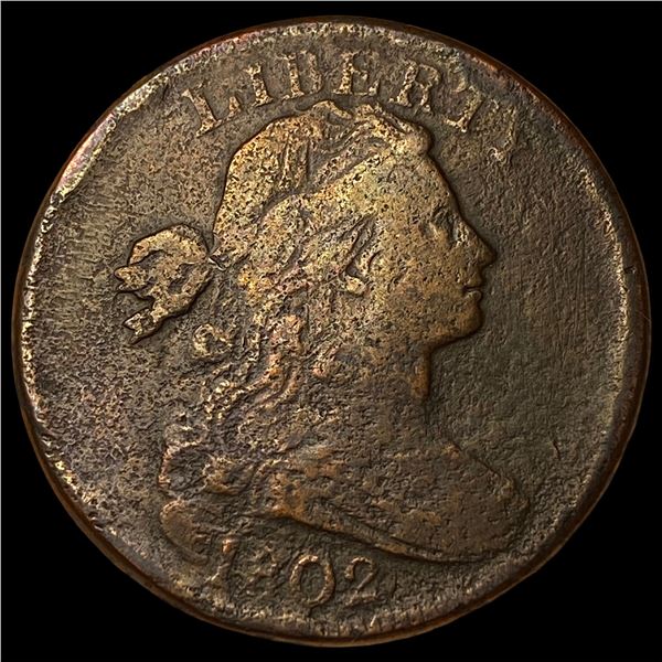 1802 Draped Bust Large Cent LIGHTLY  CIRCULATED