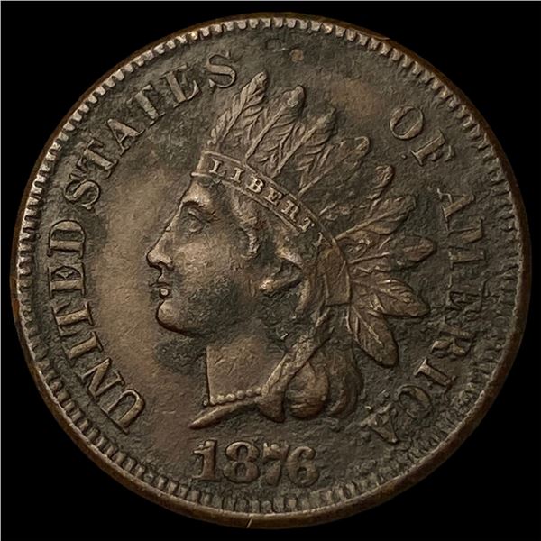 1876 Indian Head Cent CLOSELY UNCIRCULATED