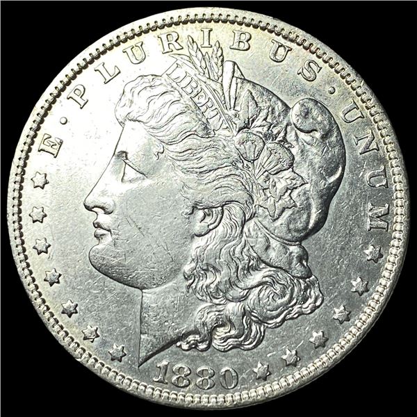 1880-O Silver Morgan Dollar CHOICE AU