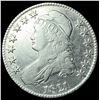 Image 1 : 1821 Capped Bust Half Dollar CLOSELY  UNCIRCULATED