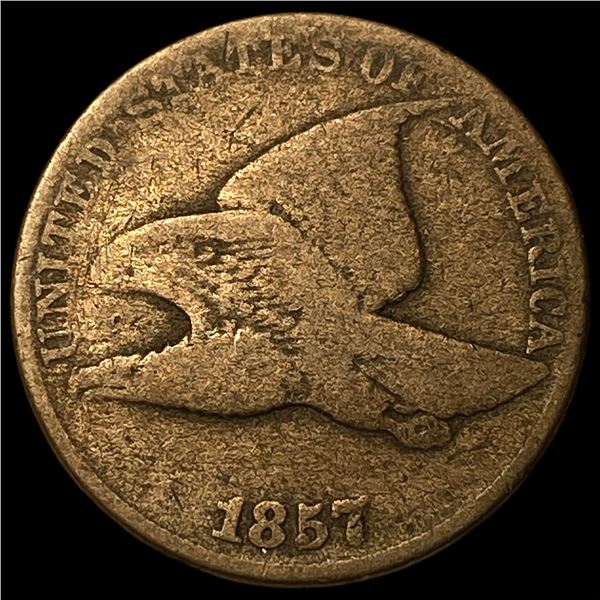 1857 Flying Eagle Cent NICELY CIRCULATED
